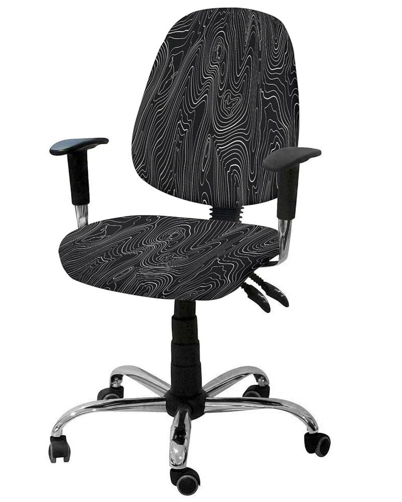 grn outdoor NTR HX-ONE Chair Cover オリーブ Amazon.com: Abstract Top View Topographic Office Chair Cover